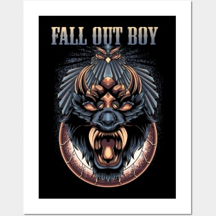 FALL AND OUT BAND Posters and Art